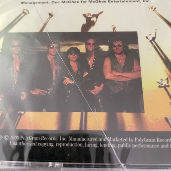 Scorpions- Face The Heat CD *Sealed - Picture 3 of 4